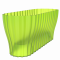 Truhlík Triola 38 cm průsvitná zelená